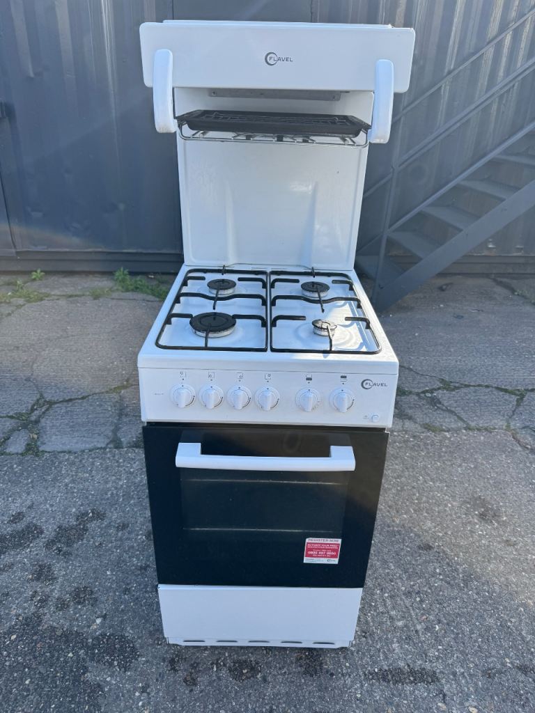 Beko High Level Grill Gas Cooker 50cm
