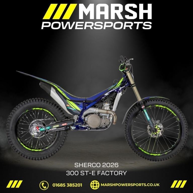 Sherco 300 ST-E Factory 2026 - Sherco Main Dealer - Reserve Now!