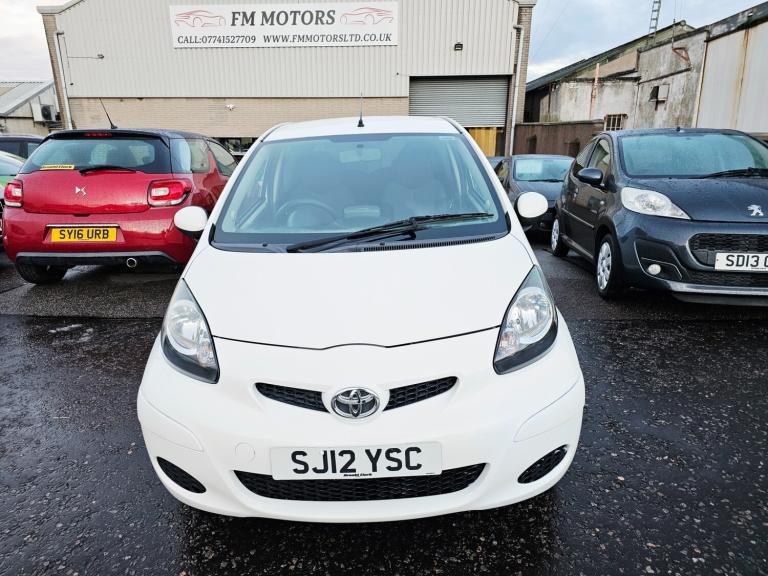 2012 Toyota AYGO 1.0 VVT-i Go 3dr HATCHBACK Petrol Manual