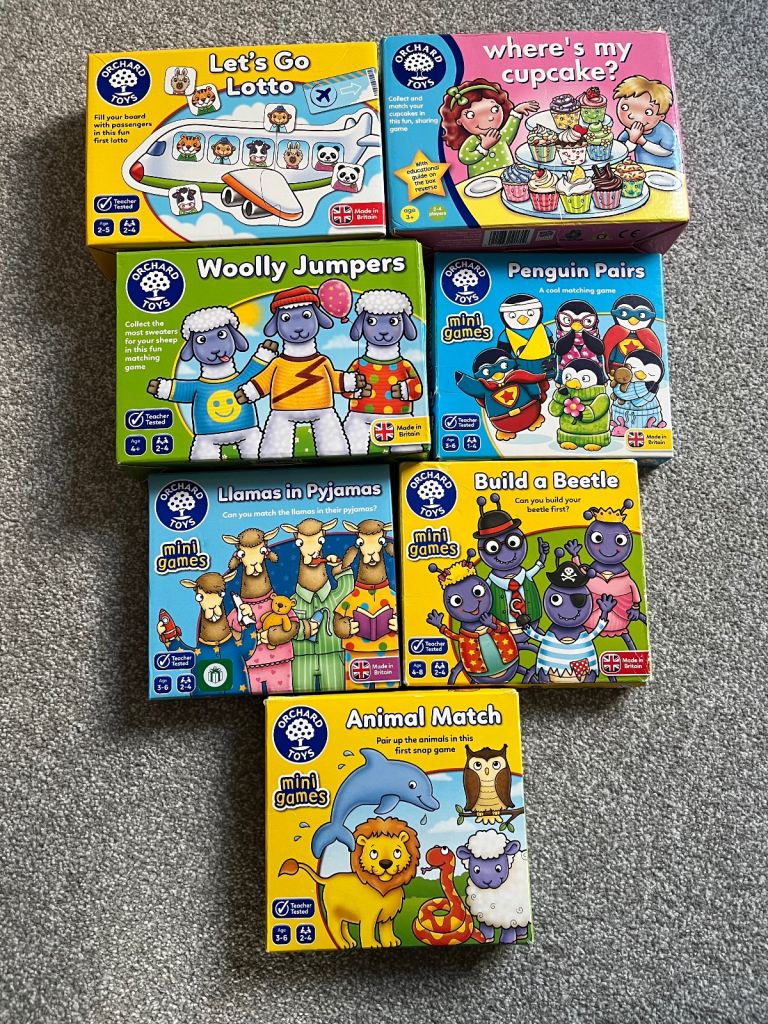 image for Games for children aged 3-5