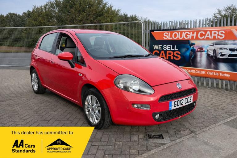 2012 Fiat Punto 1.2 Easy 5dr [Brio Pack] HATCHBACK Petrol Manual