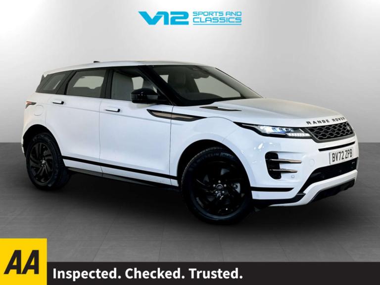 2022 Land Rover Range Rover Evoque 1.5 P300e 12.2kWh R-Dynamic S SUV 5dr Petrol Plug-in Hybrid Au...
