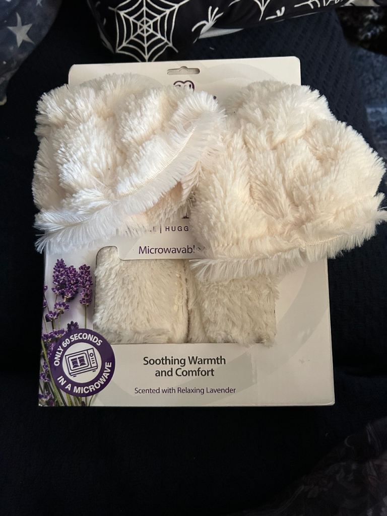 Brand New Warmies Microwavable Boots - Lavender Scented