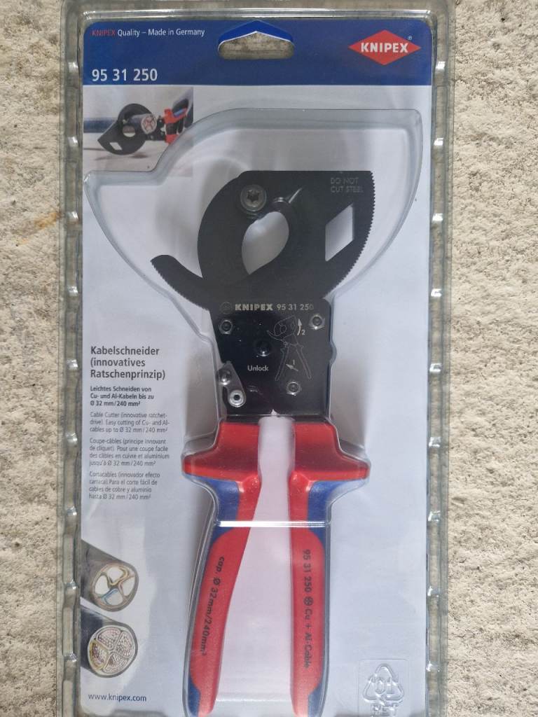 Knipex Ratchet Cable Cutter