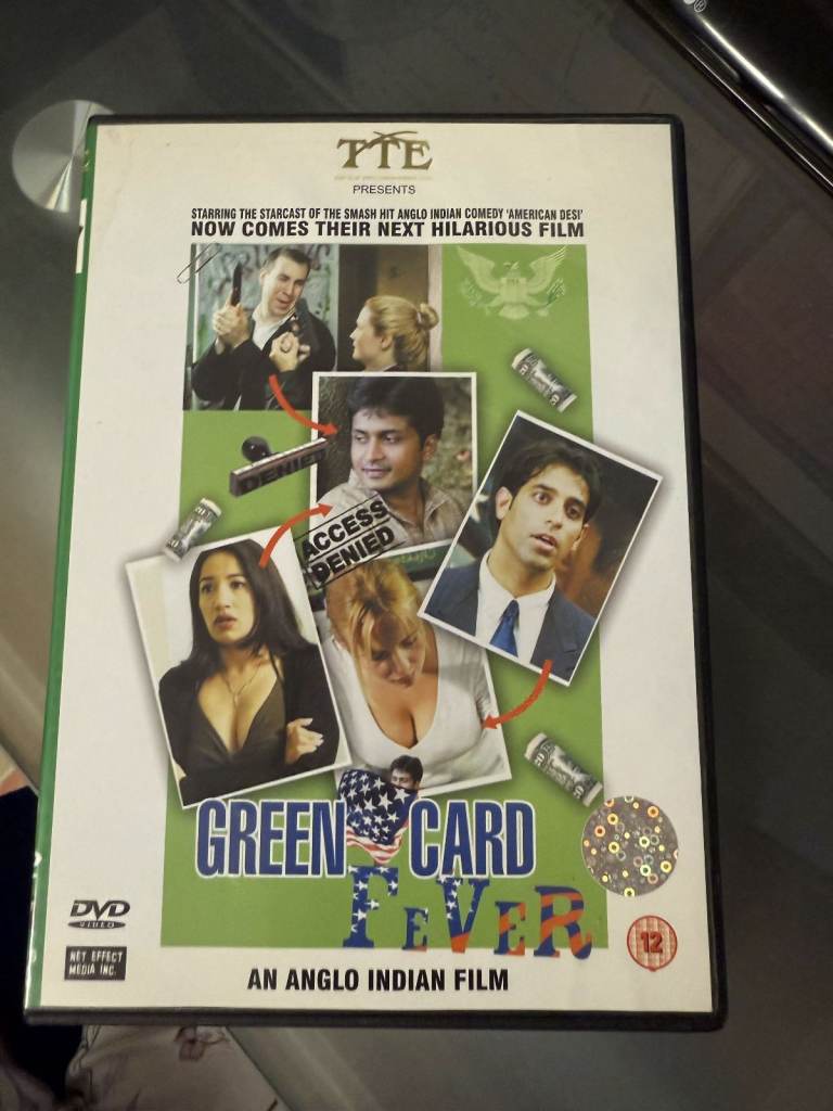 Green Card Anglo Indian Film Hollywood Bollywood Blockbuster Classic Film DVD