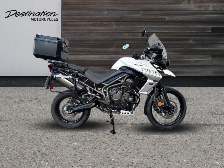 2019 Triumph Tiger 800 XCX Petrol white Manual