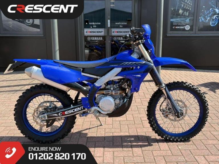 YAMAHA WR450F / WRF450 2023 - CRESCENT SUPPLIED - 377 MILES - ROAD KIT FITTED