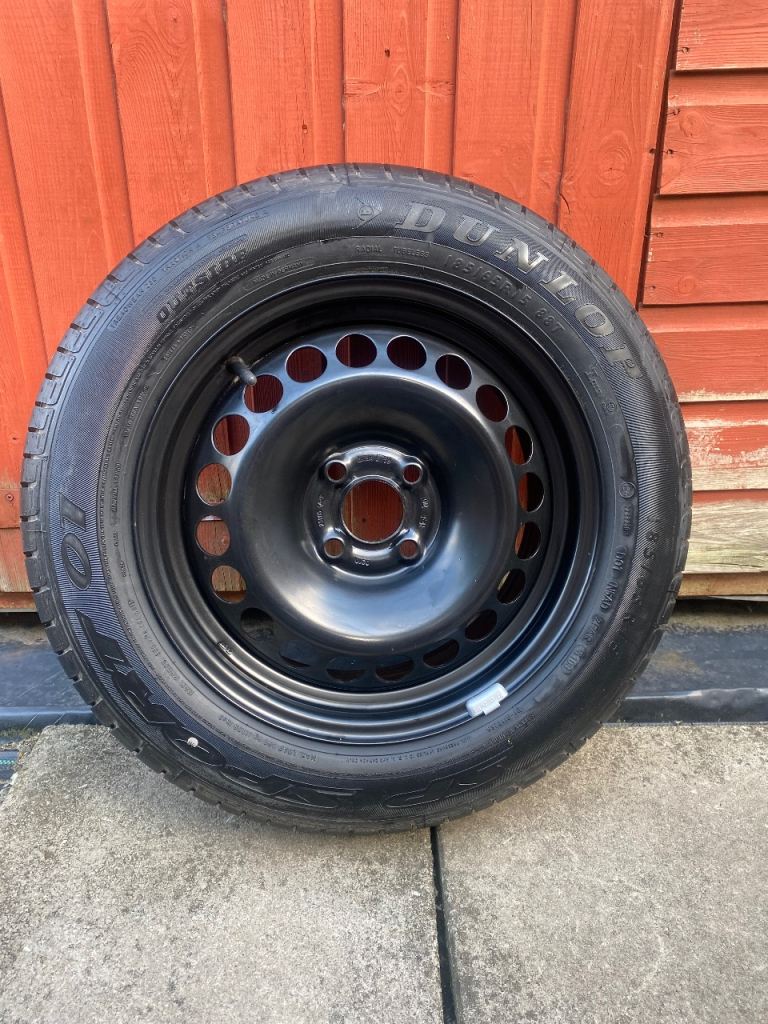New Vauxhall Corsa spare wheel