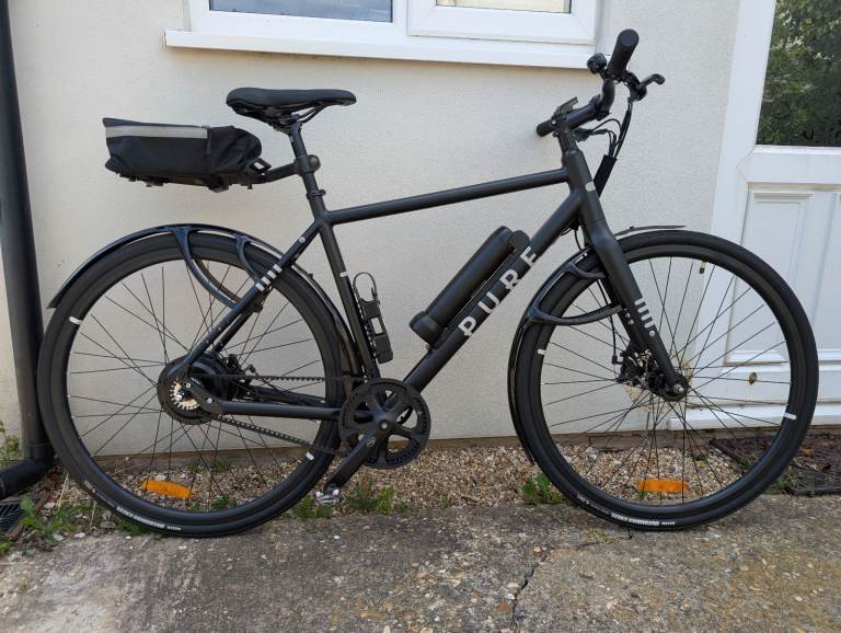 Pure Flux One Electric Commuter Bike, Gates Belt Drive