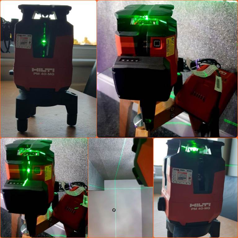 HILTI PM 40-MG GREEN MULTI LINE LASER
