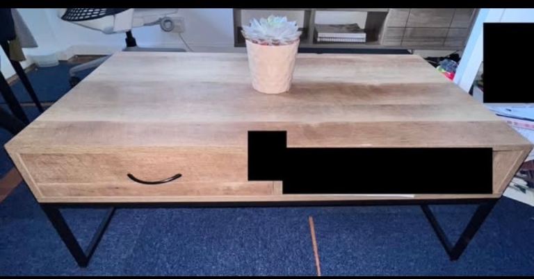 Oakmere 1 drawer coffee table FOR SALE