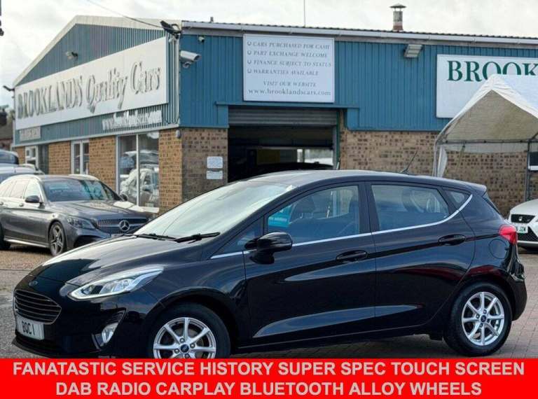 2017 Ford Fiesta 1.1 Ti-VCT Zetec Hatchback 5 Door Shadow Black Petrol Manual Euro 6 (s/s) ( Hatc...