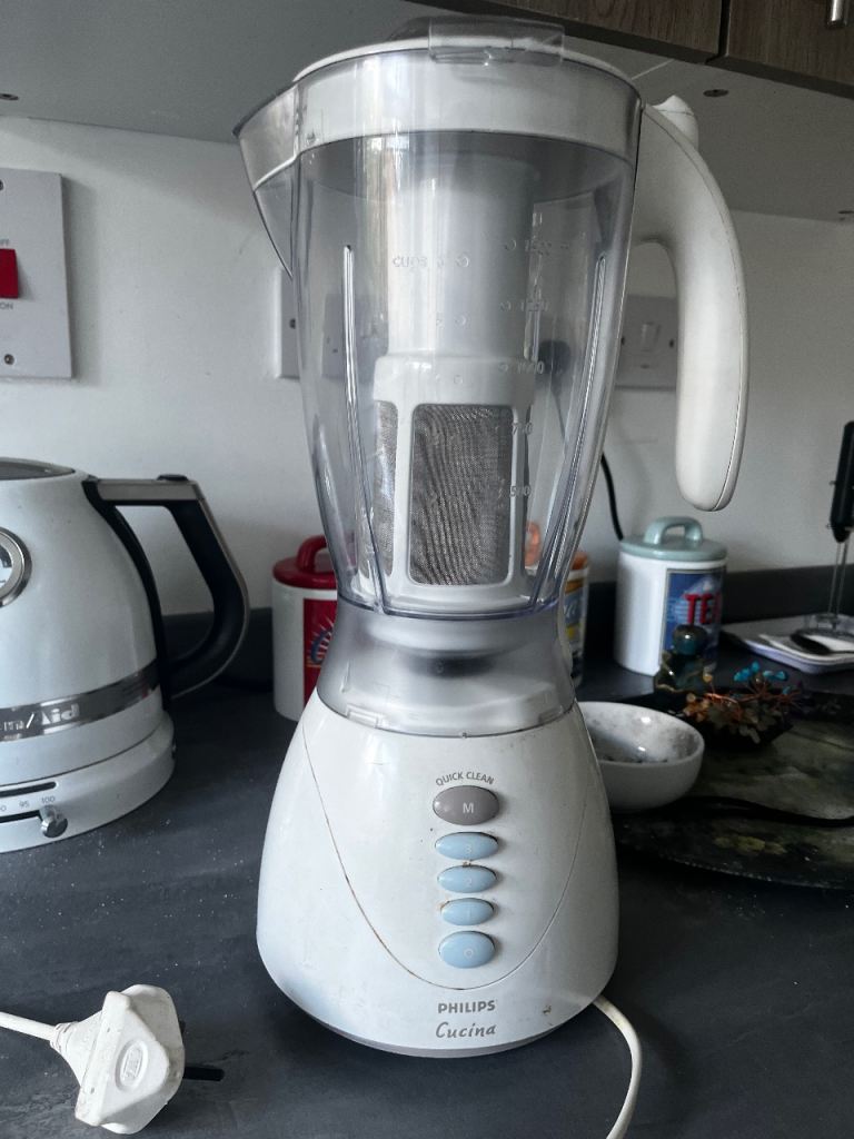 Philips Cucina Blender - White, Good Condition
