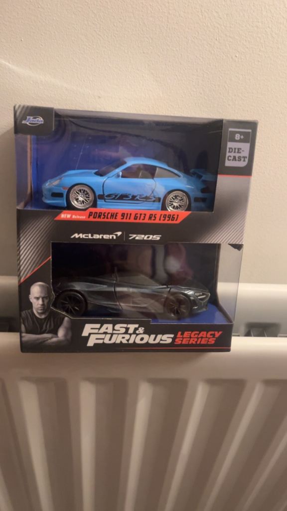  Fast and Furious Twin Set Porsche 911 and McLaren