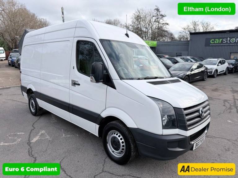 2017 Volkswagen Crafter 2.0 TDI BlueMotion CR35, 120,000 miles, Euro 6, 6-Speed Manual, Bluetooth...