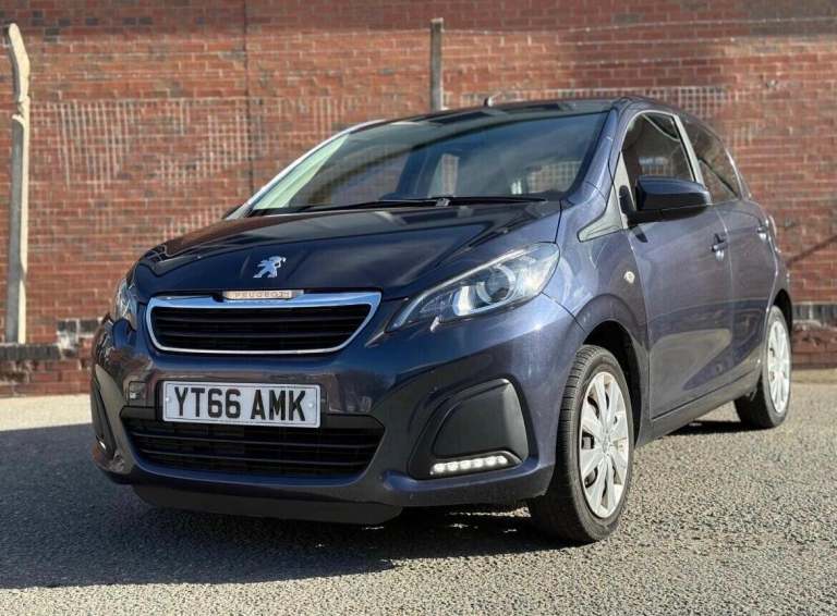 2016 Peugeot 108 1.0 Active Euro 6 5dr HATCHBACK Petrol Manual