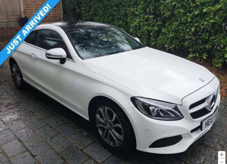 2016 Mercedes-Benz C Class 2.1 C220d Sport (Premium Plus) Coupe 2dr Diesel G-Tronic+ Euro 6 (stop...