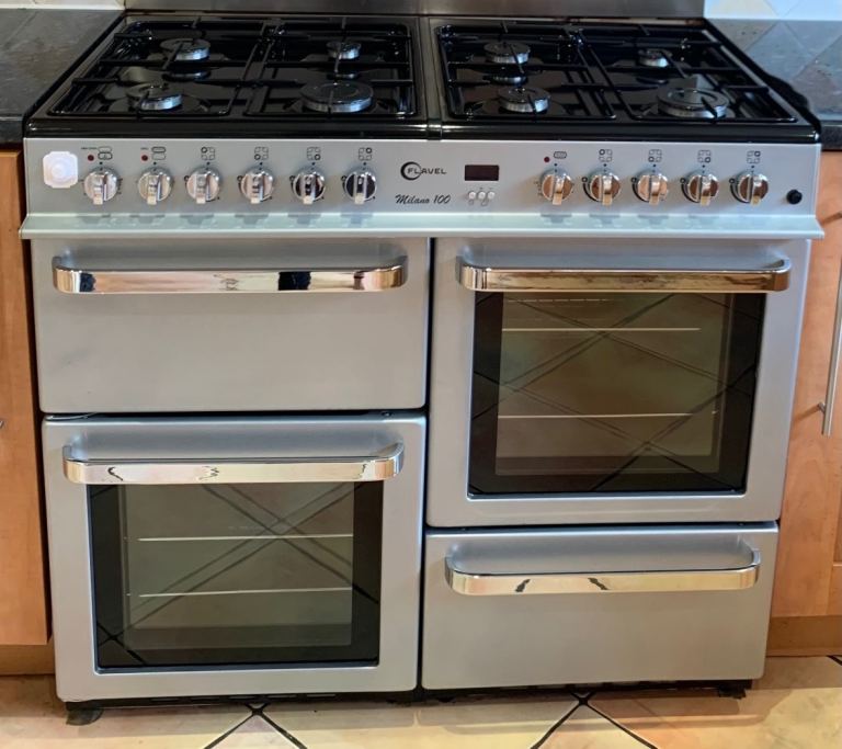 Freestanding Flavel Milano 100 dual fuel - 100cm Range Cooker- great condition -open to offers