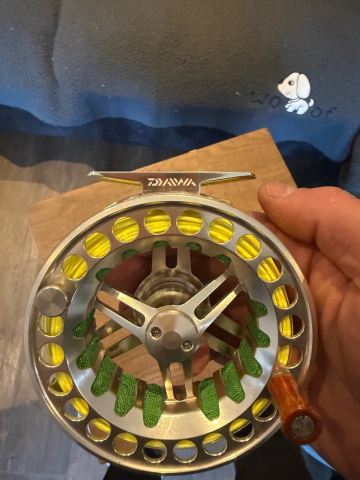 Daiwa Lochmor SLA 7/8 Fly Reel – Like New – With RIO Floating Fly