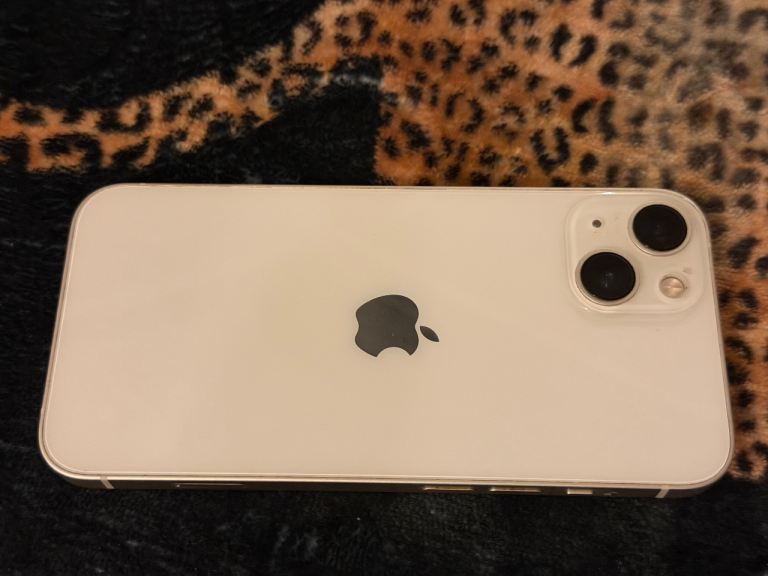 White Apple iPhone 13 (Fair Condition)