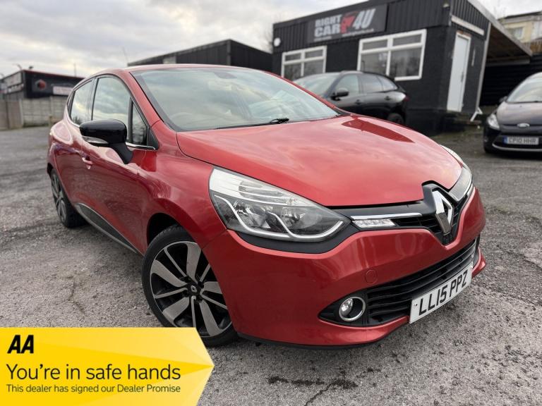 RENAULT CLIO 1.5 Dynamique S MediaNav dCi 90 Stop & Start Red Manual Diesel 2015