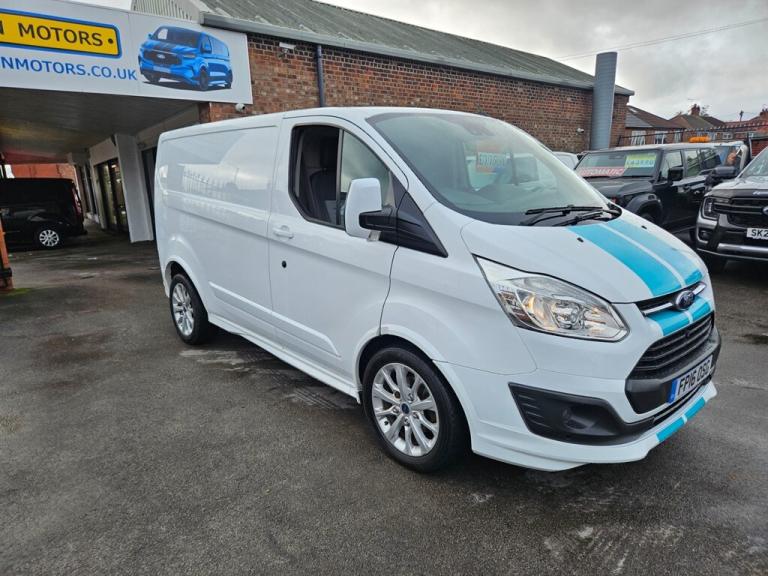 2016 Ford Transit Custom Sport Van (.75000 miles) NO VAT Panel Van Diesel Manual