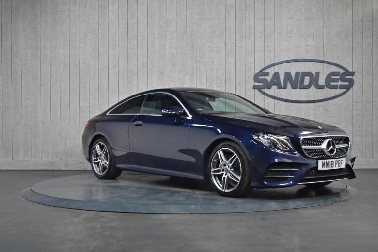 2018 Mercedes-Benz E Class 2.0 E220d AMG Line (Premium) G-Tronic+ Euro 6 (s/s) 2dr COUPE Diesel A...