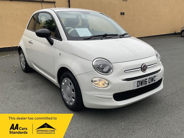 2016 Fiat 500 1.2 Pop 3dr HATCHBACK Petrol Manual
