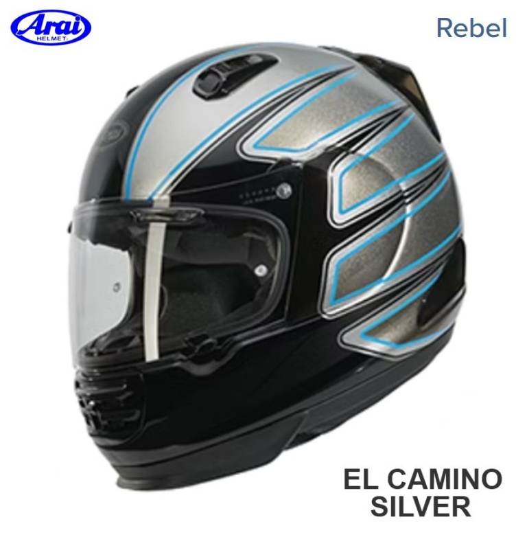 RARE #ARAI REBEL - MOTORCYCLE HELMET - EL CAMINO - MEDIUM - NEW BOXED - £400