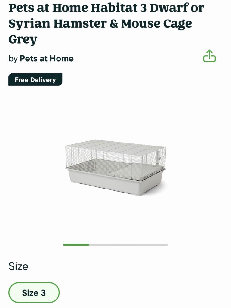 hamster cage
