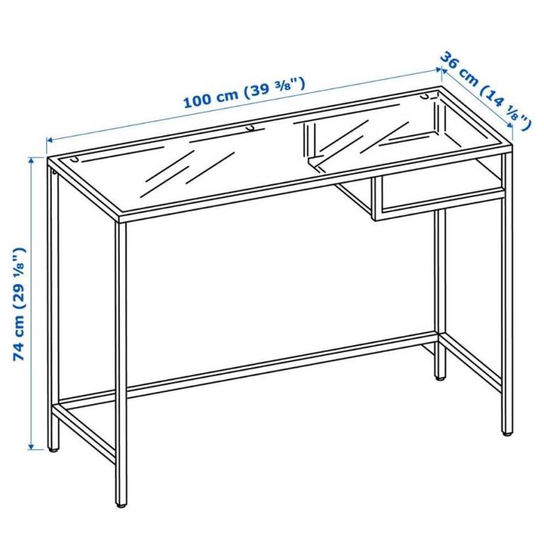IKEA VITTSJÖ Laptop Table