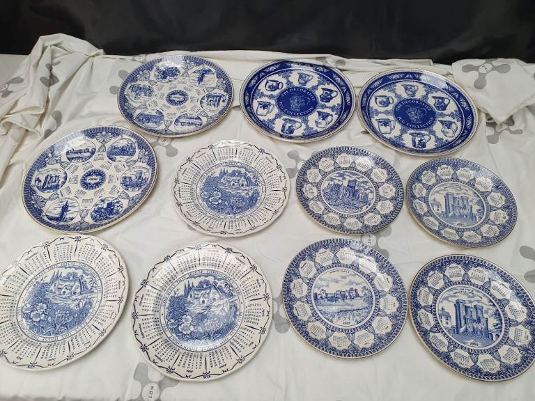 Ringtons Limited Collectible Calendar Plates – Set of 10