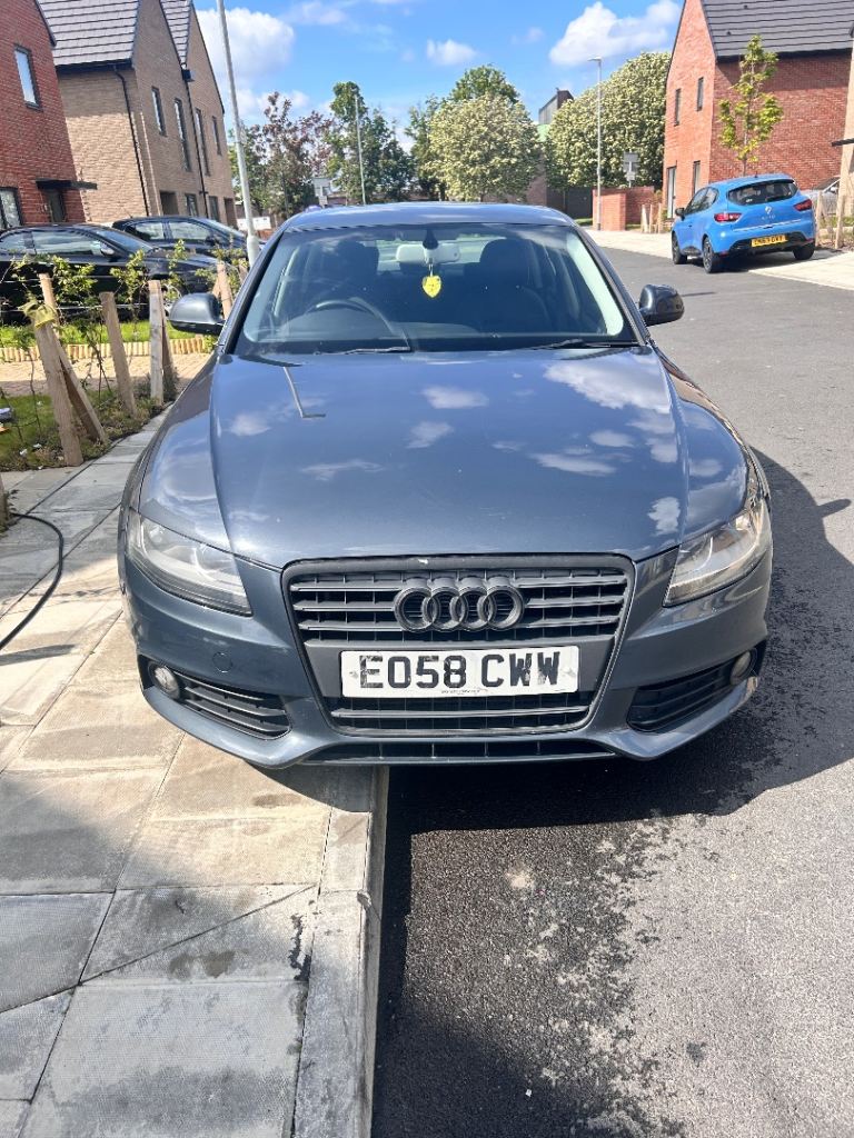 Audi, A4, Saloon, 2008, Manual, 1968 (cc), 4 doors