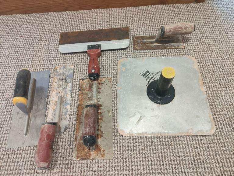 Marshalltown plastering trowel bundle + Ragni R900 hawk