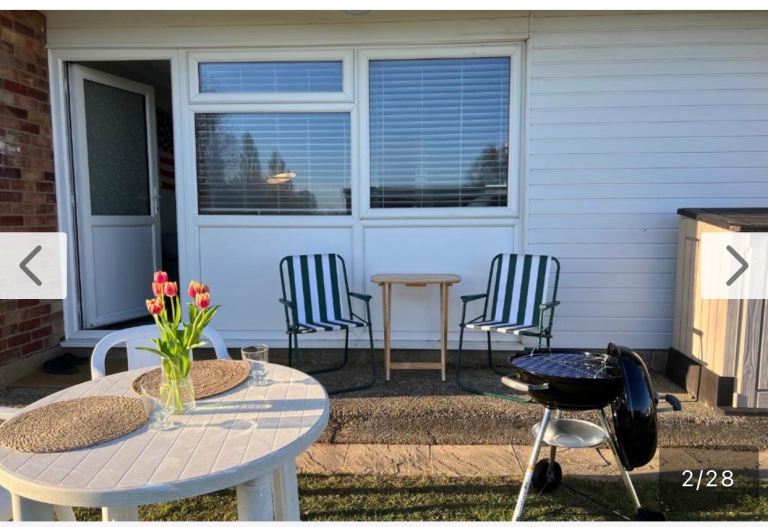 2 bedroom chalet.