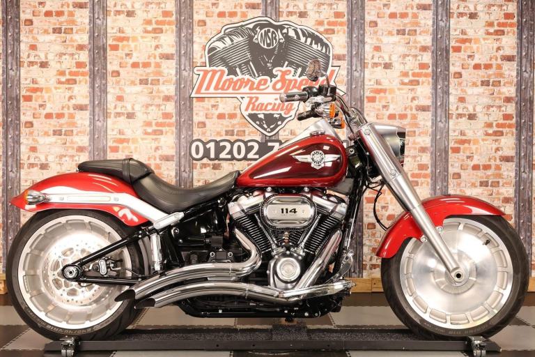 2018 HARLEY DAVIDSON FLFBS FAT BOY 114 - 4,352 MILES - VANCE AND HINES EXHAUST