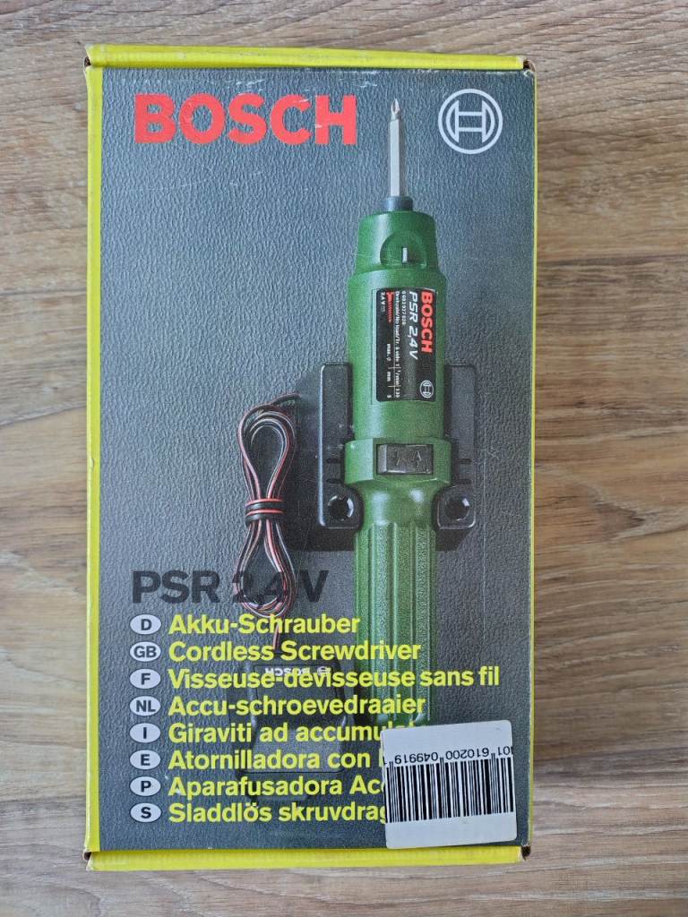 Bosch Cordless Screwdriver 