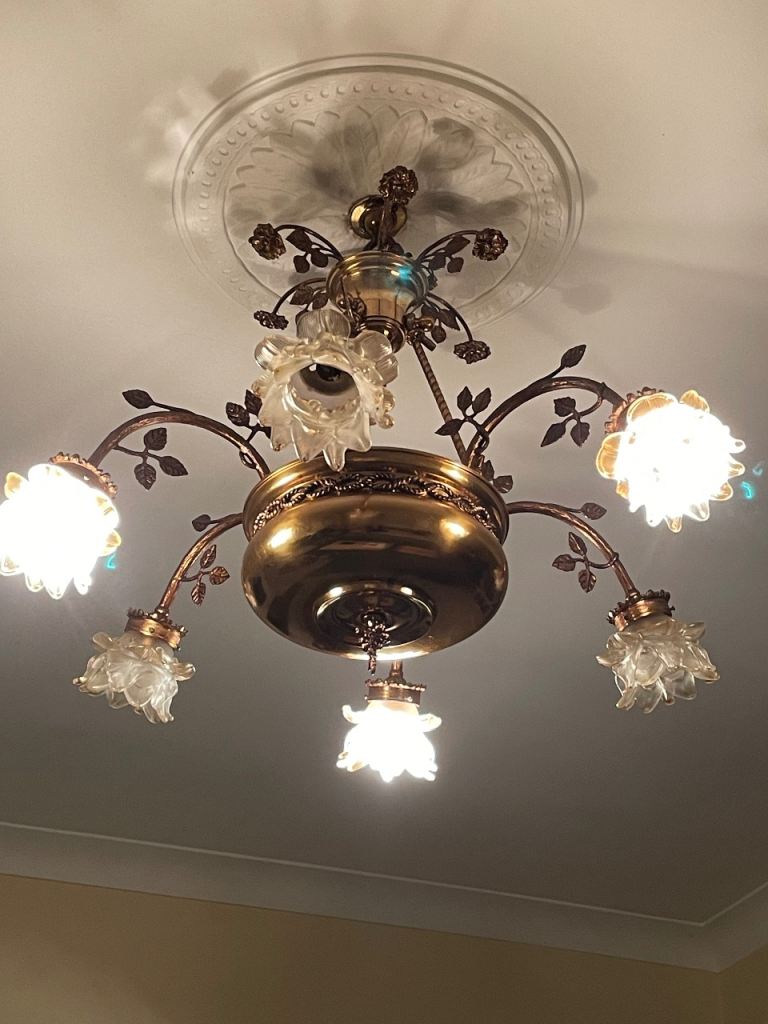 Art Nouveau Chandelier