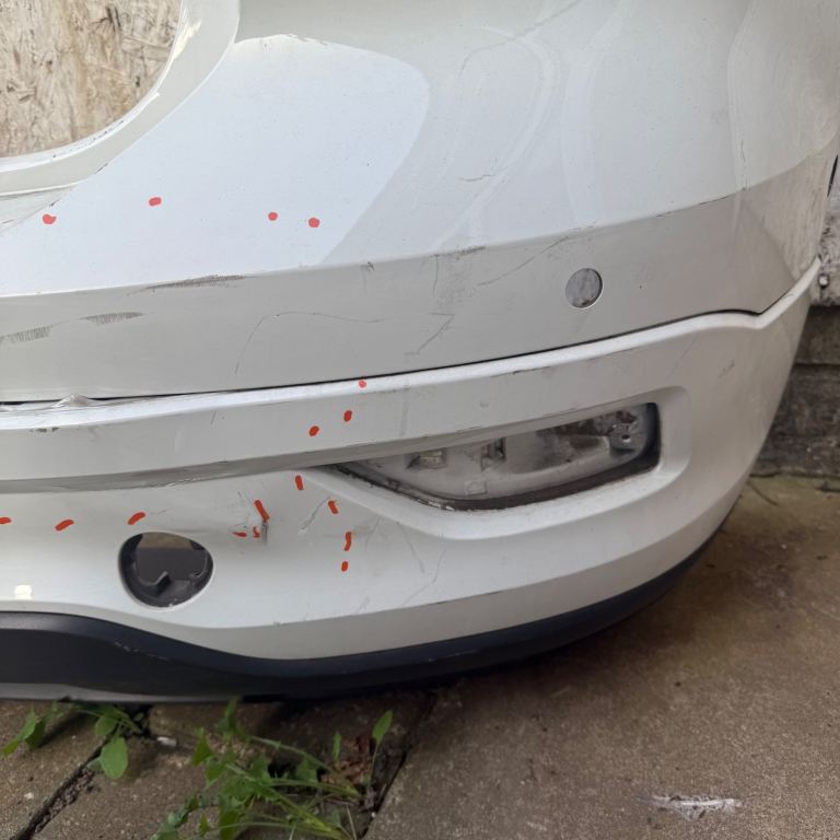 Volkswagen T-Cross R Line 2020 Rear Bumper White