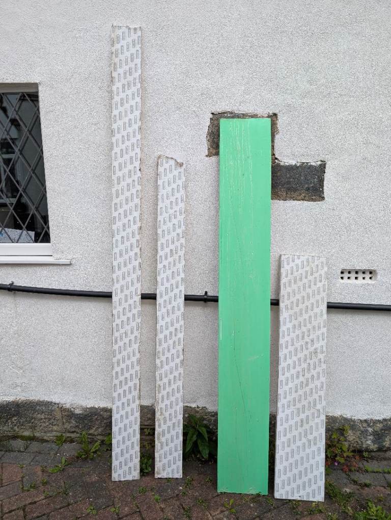 Eurocell white plastic fascia board