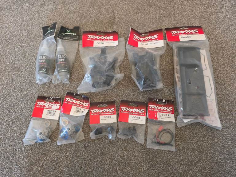 Traxxas E-Revo 2.0 Parts. New Sealed. RRP £124. Rc Car Truck