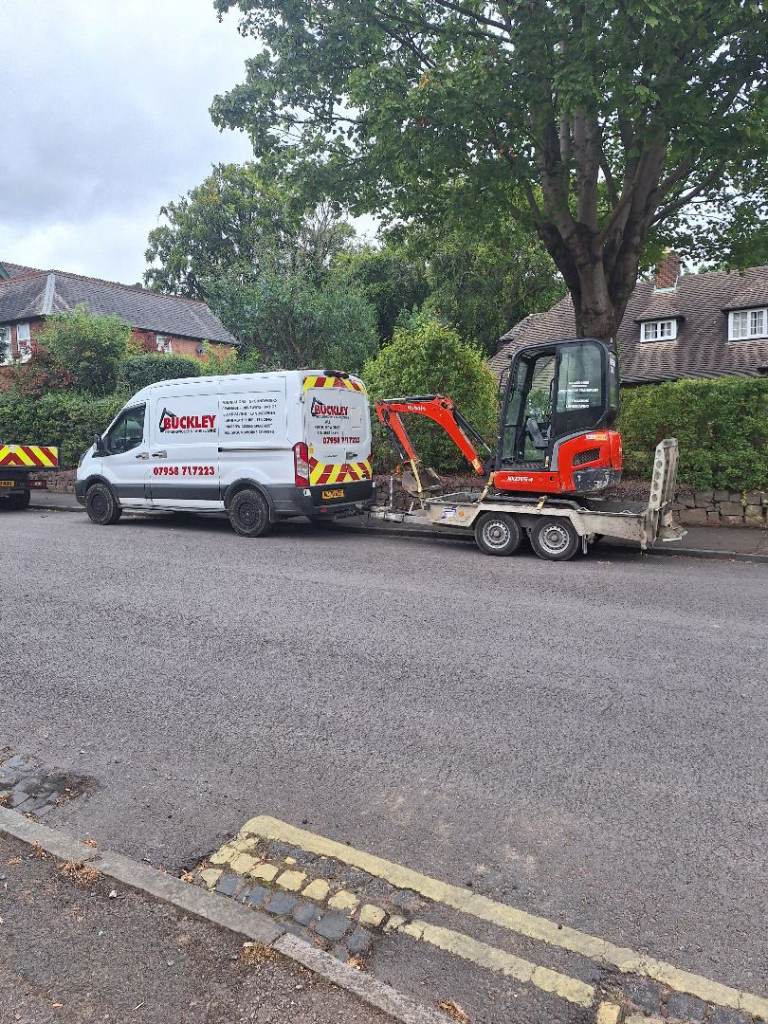 Groundworks and mini diggers and dumpers