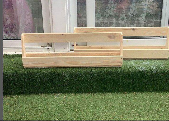 Handmade shoe rack 