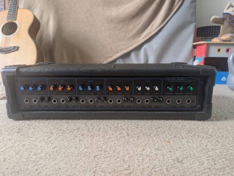 Multi channel mixer amp head 