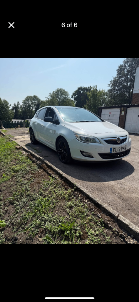 Vauxhall, ASTRA, Hatchback, 2012, Manual, 1598 (cc), 5 doors