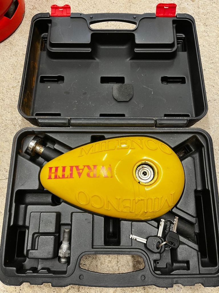 Milenco Wraith Wheel Lock for Caravan