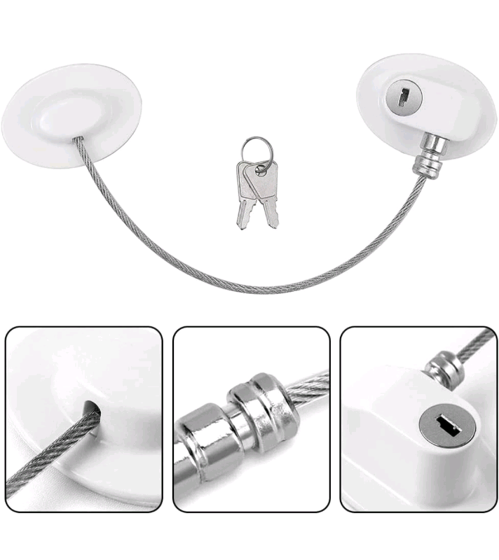Bnib multiple use door/window locks.
