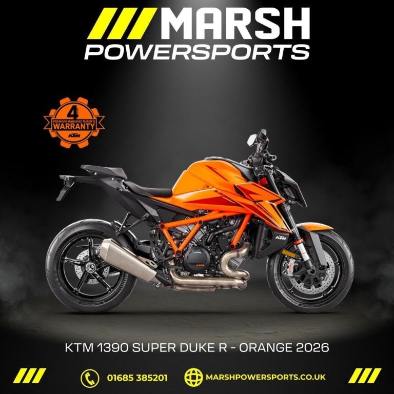 KTM 1390 Superduke R 2026 Model - KTM Main Dealer - Reserve NOW!