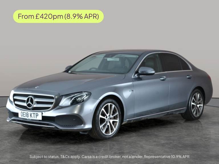 2018 Mercedes-Benz E Class E350e SE 4dr 9G-Tronic SALOON PETROL/ELECTRIC Automatic