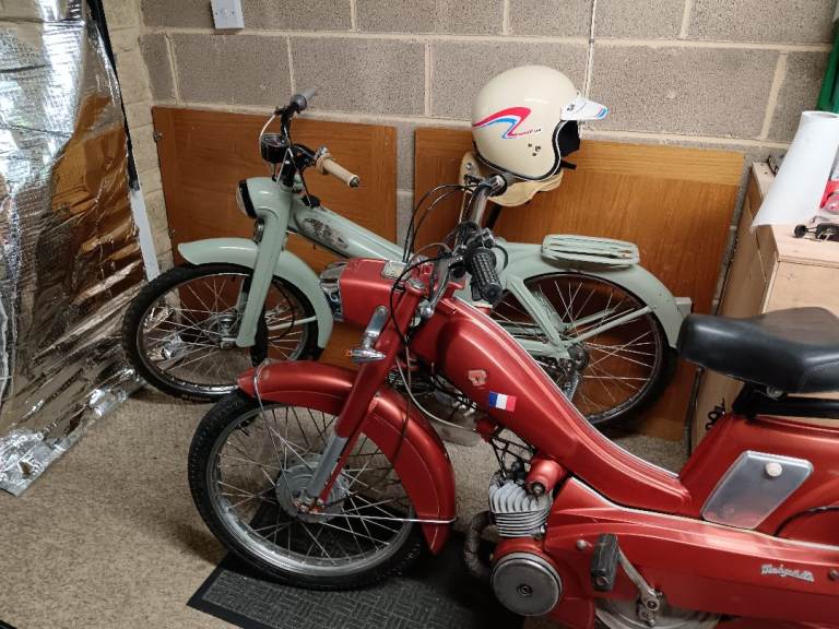 Mopeds X 4 all 50 cc . ( Or for man cave )